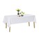 Bailarina 60x120 White Tablecloth Stain and Wrinkle Resistant Washable Polyester Table Cloth Decorative Table Cloth for Dining Table Buffet Parties and Wedding White