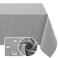 H.VERSAILTEX HVERSAILTEX Linen Textured Tablecloth 60 x 102 Waterproof Decorative Table Cloth SpillProof Linen Look Cover for Party Table Extra Soft and Thick Fabric Wrinkle Free Heather Gray