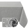 H.VERSAILTEX HVERSAILTEX Linen Textured Tablecloth 60 x 102 Waterproof Decorative Table Cloth SpillProof Linen Look Cover for Party Table Extra Soft and Thick Fabric Wrinkle Free Heather Gray