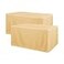 Obstal 2 Pack Table Clothes for 6 Foot Rectangle Tables Water Resistant Washable Fabric Polyester Rectangle Table Cover for OutdoorIndoor Usese 72L x 30W x 30H Inches Champagn