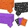 TREWAVE 3 Pack Halloween Spiderweb Tablecloth Rectangular Plastic Spider Web Table Cloth Large Size Table Covers for Home Decor Halloween Party Decorations 54 x 108 Mixed