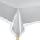 Elaine Karen Clear Plastic Table Cover Protector 100 Waterproof Table Protector Crystal Clear Plastic Tablecloth Cover for Dining Heavy Duty Vinyl 54 x 84 Rectangle