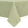 Hiasan Faux Linen Rectangle Tablecloth Wrinkle and Stain Resistant Washable Table Cloth for Kitchen Dining Room Holiday Table Cover for Dinner Green 30 x 60 Inch