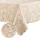 Smiry Rectangle Table Cloth Waterproof Heavy Duty Vinyl Tablecloths Wipeable Washable Table Cover for Kitchen and Dining Room Beige 54 X 78