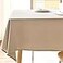 AUSSPVOCT Textured Polyester Tablecloth Rectangle 52x70 Waterproof SpillProof Wipeable Table Cloth Wrinkle Free Dining Table Cover for Birthday Farmhouse Spring Tablecloths Up to 36X54