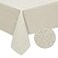 Easy-Going EasyGoing Faux Linen Waterproof SpillProof Tablecloth Stain Resistant Rectangle Table Cloth Wrinkle Free Decorative Fabric for Kitchen Dining Party Weddings Restaurants 60x84 in Beige