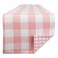 DII Gingham Check Tabletop Collection Pink Table Runner 14x72