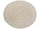Kouboo KOUBOO Laguna Table placemat Round Table Mats Set Woven Placemats Boho Table Mats Rustic Braided Wicker Table Mats Placemats Kitchen Table Placemats 15 Whitewash