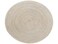 Kouboo KOUBOO Laguna Table placemat Round Table Mats Set Woven Placemats Boho Table Mats Rustic Braided Wicker Table Mats Placemats Kitchen Table Placemats 15 Whitewash
