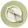 AHHFSMEI Round Braided Placemats Set of 6 Woven Table Mats for Dining Table Heat Resistant Easy to Clean Perfect for Kitchen Home Decor Light Green