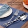 Fit Meal Prep 200 Pack Disposable Paper Placemats 14 x 10 Inch Blue with Decorative Wavy Scalloped Edge for Restaurant Catering Dining Table Baby Kids Birthday Parties
