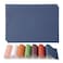 Fit Meal Prep 200 Pack Disposable Paper Placemats 14 x 10 Inch Blue with Decorative Wavy Scalloped Edge for Restaurant Catering Dining Table Baby Kids Birthday Parties