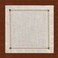 Grelucgo Hemstitched NapkinsSquare 1212 Inch Set of 4 Natural Color