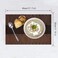 HeloHo Brown Black Placemats Set of 4 Washable Place Mats Vinyl Woven Table Mats Wipeable Placemat for Kitchen Dining Table Decoration Indoor Outdoor