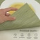Leetaltree Pea Green Placemats Set of 4 Heat Resistant NonSlip Place mats for Dining Table Washable Durable PVC Vinyl Woven Table MatsPea Green 4