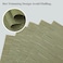 Leetaltree Pea Green Placemats Set of 4 Heat Resistant NonSlip Place mats for Dining Table Washable Durable PVC Vinyl Woven Table MatsPea Green 4