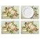 Pimpernel Exclusive Art Print Placemats Set of 4 157 x 117 CorkBacked Table Mats with Heat Stain Resistant Lacquered Finish Decorative Dining for Stylish Table Settings Entertaining