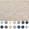 onebento Placemats Set of 4 Easy Clean Woven Vinyl Placemats for Dining Table IndoorOutdoor Place Mats Washable PVC Table MatsCaramel