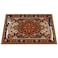 IBILIU Turkish Placemats Set of 4 Oriental Turkish Carpet Art Pattern Placemats Heat Resistant for Dining Table NonSlip 18x12 Inches Pm014