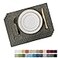 Home Brilliant Table Place Mats Fabric Cloth Placemats Set of 4 Heat Resistant Dining Linen Place Mats Kitchen Dark Grey