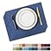 Home Brilliant Set of 4 Placemats Blue Placemats Heat Resistant Dining Table Place Mats Kitchen Table Mats Navy Blue