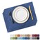 Home Brilliant Set of 4 Placemats Blue Placemats Heat Resistant Dining Table Place Mats Kitchen Table Mats Navy Blue