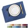 Home Brilliant Set of 4 Placemats Blue Placemats Heat Resistant Dining Table Place Mats Kitchen Table Mats Navy Blue