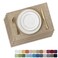 Home Brilliant Linen Placemats Set of 4 Heat Resistant Dining Table Cloth Place Mats Kitchen Table Mats Placemats Table Decor Natural Linen