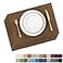 Home Brilliant Cloth Placemats Set of 4 Heat Resistant Dining Table Place Mats Linen Kitchen Table Mats Brown