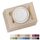 Home Brilliant Placemats Set of 4 Heat Resistant Dining Table Place Mats Plate Mat Cloth Placemats Kitchen Table Mats Indoor Outdoor Dinner Light Linen