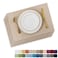 Home Brilliant Placemats Set of 4 Heat Resistant Dining Table Place Mats Plate Mat Cloth Placemats Kitchen Table Mats Indoor Outdoor Dinner Light Linen
