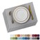 Home Brilliant HOME BRILLIANT Cloth Placemats Set of 4 Heat Resistant Washable Plate Mats Placemats for Parties Buffet Dinner Coasters Party Dinner Decor 13 x 19 inches Light Grey