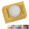 Home Brilliant Cloth Placemats Set of 4 Linen Placemat Washable Heat Resistant Dining Table Place Mats for Kitchen Table Holiday Dinner Decoration Yellow