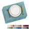 Home Brilliant Cloth Placemats Set of 4 for Holiday Dinner Linen Placemat Heat Resistant Dining Table Place Mats for Kitchen Table 13 x 19 inches Teal