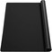 Ewen 256x177in Large Silicone Kitchen Counter Mat 2mm Thick Heat Resistant Countertop Protector Baking Silicone Mat under Air Fryer Toaster Oven Microwave Coffee Maker Cutting Board Drill Black
