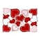 Simhomsen Set of 4 Embroidered Love Heart Table Placemats for14th February Wedding Anniversary Marriage Proposals or Engagements 13 19 inches placemats