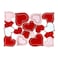 Simhomsen Set of 4 Embroidered Love Heart Table Placemats for14th February Wedding Anniversary Marriage Proposals or Engagements 13 19 inches placemats