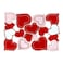 Simhomsen Set of 4 Embroidered Love Heart Table Placemats for14th February Wedding Anniversary Marriage Proposals or Engagements 13 19 inches placemats