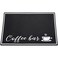 Sieral Stylish Bar Mat for Countertop 18 x 12 Inches 1 cm Thick Service Mat for Coffee Maker Kitchen Counter Dish Drying Spills Bar Accessories for Restaurants