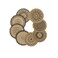 capasin CAPASIN Round Placemats Set of 8 Dining Winter Modern Dinner Braided Beige Boho Round Table and Fall Circle Placemats Boho Tssels Runner Kitchen Table Plate Mats Set of 8 Black 8