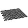 Winco Interlocking Bar Mat 12 by 12Inch Dark SmokeBlackMedium