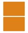 Max2co 236 by 157Flexible Silicone Placemat Non Slip Waterproof Heat Resistant Dinner Table Orange 2 PCS