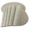 WAZAIGUR PlacematsRedA Imitation Bamboo Oval Woven Vinyl Heat Resistant Placemats Washable Table Mats for Kitchen Table Set of 6Cream