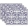 KAF Home Cork Placemats 16 x 12Inch Set of 4 Chateau Farmhouse Stencil