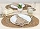 Chardin home Chardin Home Set of 4 Jute Braided Oval Placemats 13x19 Inch Rustic Natural Jute Table Mats Handwoven Boho Farmhouse Style EcoFriendly Artisan Dining Decor