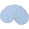 SHACOS Round Braided Placemats Set of 6 Round Table Mats for Dining Tables 15 inch Light Blue 6