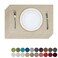 K KEVIN Kevin Textile Table Mats Set of 4 Heat Resistant Washable Placemats for Parties Buffet Dinner 13 x 19 inches Light Beige