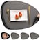 Myir JUN Placemats DualSided Placemats Waterproof Faux Leather Placemats Set of 4 Place Mats and Coasters NonSlip Washable Table Mats for Dining Table Gray Black Set of 4