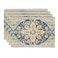 Artoid Mode Boho Bohemia Style Sliver Placemats Set of 4 12x18 Inch Country Rustic Farmhouse Magical Fall Table Mats for Party Kitchen Dining Decoration