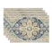 Artoid Mode Boho Bohemia Style Sliver Placemats Set of 4 12x18 Inch Country Rustic Farmhouse Magical Fall Table Mats for Party Kitchen Dining Decoration